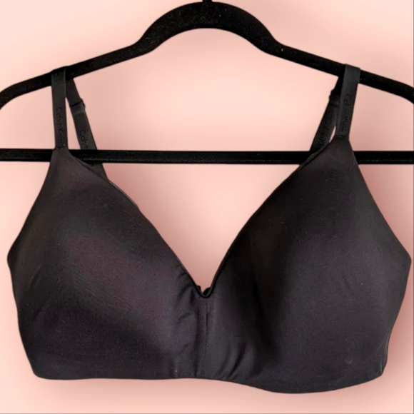 Calvin Klein black Wireless padded bra L - Picture 1 of 5